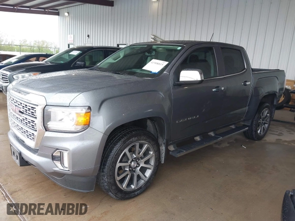 2022 GMC Canyon 2WD Denali with VIN 1GTG5EEN4N1114408, listed as a IAAI auction lot 41908815 with 34,730 mi miles. Bid and sale history available at carsss.com. Image 17.