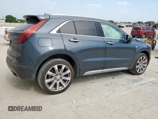 2020 Cadillac XT4 FWD Premium Luxury with VIN 1GYFZCR44LF137719, listed as a Copart auction lot 58331905 with 72,241 mi miles and Salvage title. Bid and sale history available at DreamBid. Image 3.