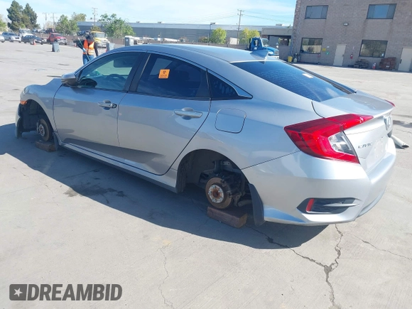 2017 Honda Civic Sedan EX with VIN 2HGFC2F74HH507879, listed as a IAAI auction lot 42020695 with 1 mi miles. Bid and sale history available at carsss.com. Image 3.