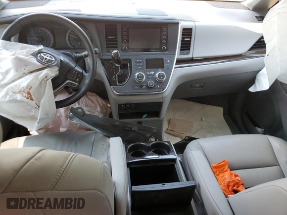 2018 Toyota Sienna XLE Auto Access Seat с VIN 5TDYZ3DC7JS905865, выставлен на аукционе Copart как лот 62263995 с пробегом Не указан миль и Списание • Salvage title. История ставок и продаж доступна на DreamBid. Изображение 8.