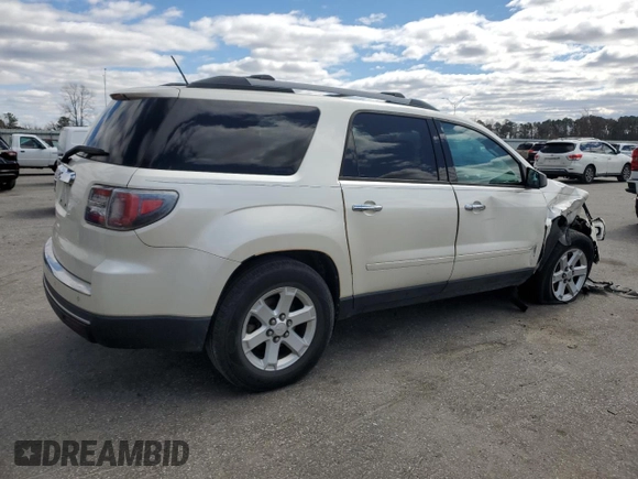 2013 GMC Acadia SLE with VIN 1GKKRPKD1DJ134866, listed as a Copart auction lot 47027825 with 206,820 mi miles and Salvage Title. Bid and sale history available at DreamBid. Image 3.