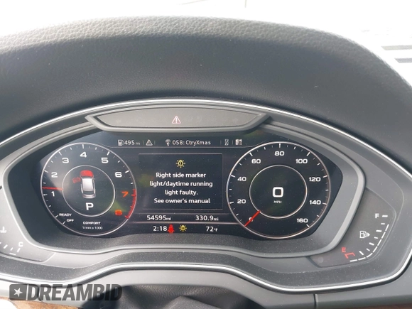 2018 Audi Q5 Premium Plus z VIN WA1BNAFYXJ2092411, wystawiony jako IAAI lot #41051336 z przebiegiem 54 595 mil mil oraz . Historia ofert i sprzedaży dostępna na DreamBid. Obrazek 7.