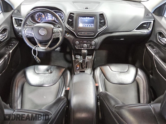 2019 Jeep Cherokee Latitude Plus with VIN 1C4PJMLB7KD448103, listed as a Copart auction lot 49774125 with 77,003 mi miles and Clean Title. Bid and sale history available at carsss.com. Image 8.