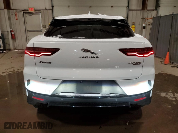 2020 Jaguar I-Pace HSE z VIN SADHD2S10L1F81370, wystawiony jako Copart lot #41469125 z przebiegiem 51 506 mil mil oraz Szkoda całkowita • Salvage title. Historia ofert i sprzedaży dostępna na DreamBid. Obrazek 6.