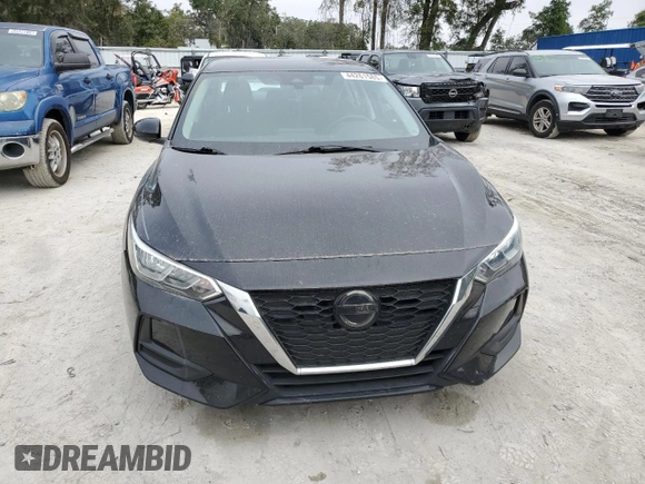 2020 Nissan Sentra S with VIN 3N1AB8BV0LY312094, listed as a Copart auction lot 44261585 with 42,146 mi miles and Salvage Title. Bid and sale history available at carsss.com. Image 5.