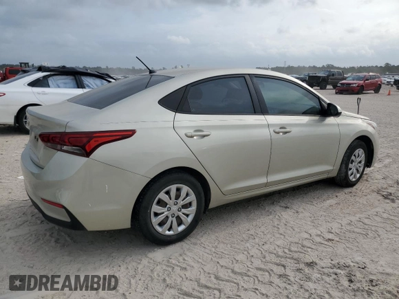 2018 Hyundai Accent SE with VIN 3KPC24A33JE017505, listed as a Copart auction lot 53810625 with 106,679 mi miles and Salvage Title. Bid and sale history available at carsss.com. Image 3.