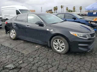 2016 Kia Optima LX with VIN 5XXGT4L38GG066050, listed as a Copart auction lot 44653855 with 99,236 mi miles and Salvage Title. Bid and sale history available at carsss.com. Image 4.