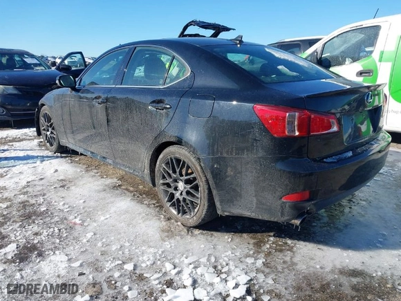 2011 Lexus IS 250 with VIN JTHBF5C20B5155749, listed as a IAAI auction lot 41628049 with NaN miles. Bid and sale history available at carsss.com. Image 3.