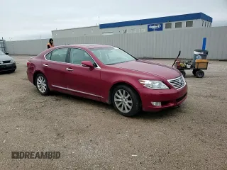 2011 Lexus LS 460 with VIN JTHCL5EF6B5012415, listed as a Copart auction lot 57467955 with Not provided miles and Salvage title. Bid and sale history available at DreamBid. Image 13.