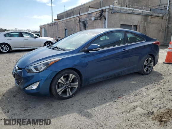 2014 Hyundai Elantra z VIN KMHDH6AH5EU027708, wystawiony jako Copart lot #49994285 z przebiegiem 213 201 mil mil oraz Tytuł czysty. Historia ofert i sprzedaży dostępna na DreamBid. Obrazek 1.