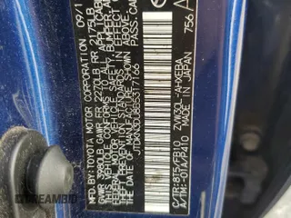 2011 Toyota Prius I z VIN JTDKN3DU8B5317166, wystawiony jako Copart lot #60818235 z przebiegiem 243 583 mil mil oraz Czysty tytuł • Clean title. Historia ofert i sprzedaży dostępna na DreamBid. Obrazek 13.