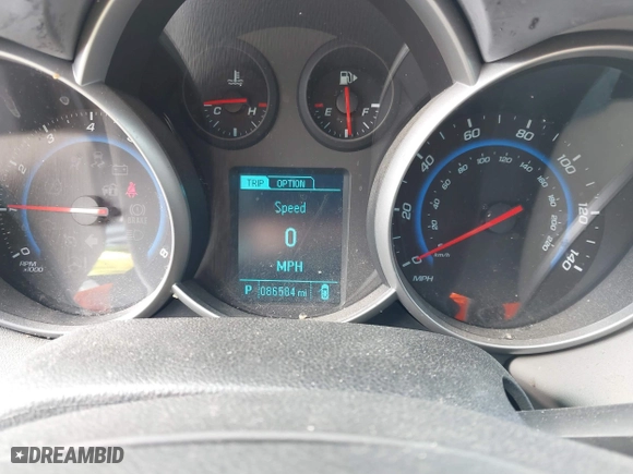 2015 Chevrolet Cruze LS with VIN 1G1PA5SH8F7280481, listed as a IAAI auction lot 41666348 with 86,584 mi miles. Bid and sale history available at carsss.com. Image 7.
