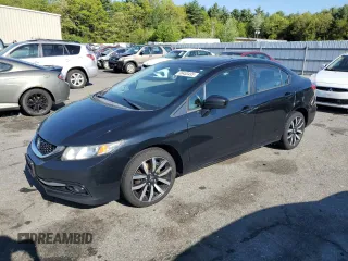 2015 Honda Civic EX-L z VIN 2HGFB2F95FH547969, wystawiony jako Copart lot #56453495 z przebiegiem 141 087 mil mil oraz Szkoda całkowita • Salvage title. Historia ofert i sprzedaży dostępna na DreamBid. Obrazek 1.
