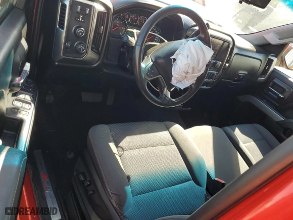 2018 Chevrolet Silverado 1500 LT with VIN 1GCVKREC3JZ164718, listed as a Copart auction lot 53186225 with 55,579 mi miles and Salvage Title. Bid and sale history available at carsss.com. Image 8.