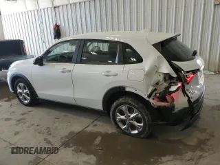 2024 Honda HR-V LX with VIN 3CZRZ2H37RM761118, listed as a Copart auction lot 60245595 with 17,427 mi miles and Salvage title. Bid and sale history available at DreamBid. Image 2.