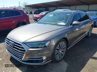 2019 Audi A8 with VIN WAU8DAF82KN004287, listed as a IAAI auction lot 41962495 with 65,053 mi miles and . Bid and sale history available at DreamBid. Image 18.