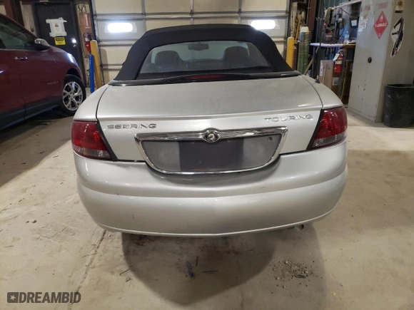 2004 Chrysler Sebring LXi with VIN 1C3EL55RX4N391155, listed as a Copart auction lot 66261693 with 89,479 mi miles and Salvage Title. Bid and sale history available at carsss.com. Image 6.