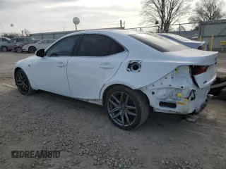 2015 Lexus IS 350 with VIN JTHBE1D21F5022692, listed as a Copart auction lot 85035384 with 87,443 mi miles and Salvage Title. Bid and sale history available at DreamBid. Image 2.