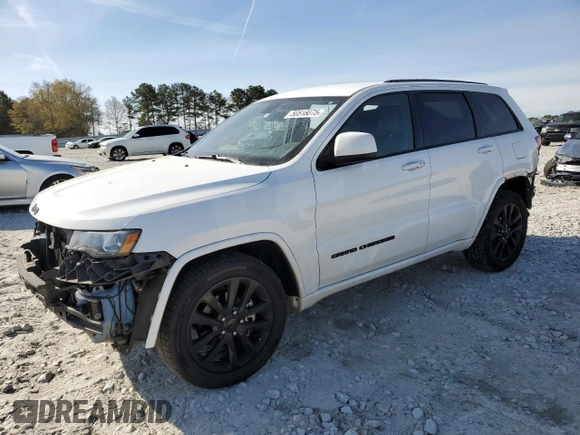 2018 Jeep Grand Cherokee Altitude with VIN 1C4RJEAG1JC110326, listed as a Copart auction lot 50518075 with 126,498 mi miles and Salvage Title. Bid and sale history available at carsss.com. Image 1.