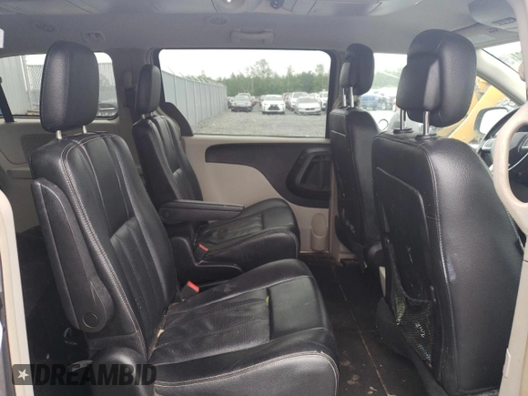 2017 Dodge Grand Caravan Crew Plus with VIN 2C4RDGDG9HR717770, listed as a Copart auction lot 41867825 with 344,420 mi miles and Salvage Title. Bid and sale history available at DreamBid. Image 11.