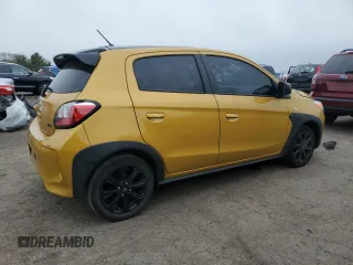 2023 Mitsubishi Mirage Black Edition с VIN ML32AWHJ7PH003272, выставлен на аукционе Copart как лот 52602675 с пробегом 26 712 миль миль и Списание • Salvage title. История ставок и продаж доступна на DreamBid. Изображение 3.