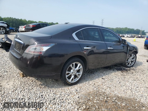 2014 Nissan Maxima S with VIN 1N4AA5AP1EC497162, listed as a Copart auction lot 59214435 with Not provided miles and Salvage title. Bid and sale history available at DreamBid. Image 3.