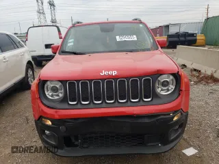 2018 Jeep Renegade Altitude with VIN ZACCJBBB1JPH82986, listed as a Copart auction lot 62943603 with 46,771 mi miles and Salvage title. Bid and sale history available at DreamBid. Image 5.