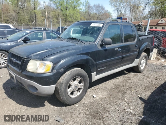 2001 Ford Explorer Sport Trac with VIN 1FMZU77E41UC72692, listed as a Copart auction lot 53672505 with 179,218 mi miles and Salvage title. Bid and sale history available at DreamBid. Image 1.