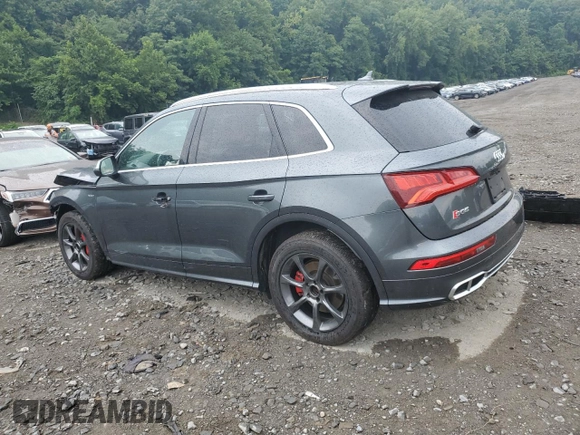 2018 Audi SQ5 Prestige with VIN WA1C4AFY4J2157101, listed as a Copart auction lot 63996054 with 44,524 mi miles and Salvage Title. Bid and sale history available at DreamBid. Image 2.