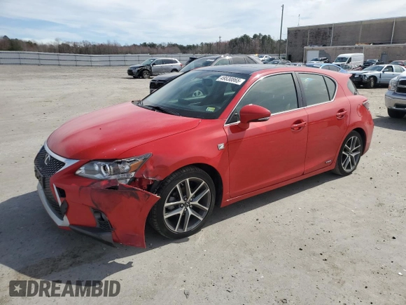 2015 Lexus CT 200h z VIN JTHKD5BHXF2238284, wystawiony jako Copart lot #49530865 z przebiegiem 142 844 mil mil oraz Szkody całkowita. Historia ofert i sprzedaży dostępna na DreamBid. Obrazek 1.