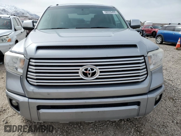 2016 Toyota Tundra 4WD Truck Platinum with VIN 5TFAW5F16GX550370, listed as a Copart auction lot 50226495 with 111,812 mi miles and Salvage Title. Bid and sale history available at carsss.com. Image 5.