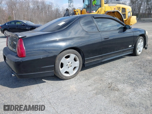 2006 Chevrolet Monte Carlo SS with VIN 2G1WL16C069259118, listed as a IAAI auction lot 41585326 with 1 mi miles. Bid and sale history available at carsss.com. Image 4.