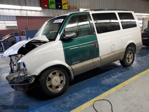 2004 GMC Safari Passenger with VIN 1GKDM19X94B501222, listed as a Copart auction lot 87334014 with 287,482 mi miles and Salvage Title. Bid and sale history available at carsss.com. Image 1.