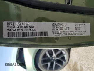 2020 Dodge Charger SXT z VIN 2C3CDXBG5LH177636, wystawiony jako Copart lot #48806955 z przebiegiem 74 999 mil mil oraz Szkoda całkowita • Salvage title. Historia ofert i sprzedaży dostępna na DreamBid. Obrazek 14.