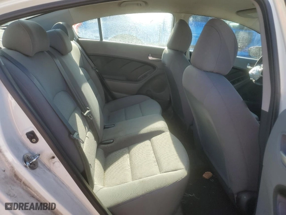 2017 Kia Forte LX with VIN 3KPFK4A74HE071065, listed as a Copart auction lot 86698254 with 55,628 mi miles and Salvage Title. Bid and sale history available at carsss.com. Image 11.