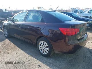 2011 Kia Forte EX with VIN KNAFU4A29B5361400, listed as a IAAI auction lot 41951264 with 131,177 mi miles. Bid and sale history available at carsss.com. Image 3.