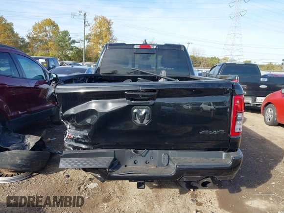 2023 Ram 1500 Big Horn with VIN 1C6SRFBT6PN526761, listed as a IAAI auction lot 40678990 with 8,367 mi miles. Bid and sale history available at carsss.com. Image 16.