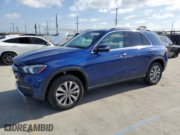 2021 Mercedes-Benz GLE 350 z VIN 4JGFB4JE2MA493469, wystawiony jako Copart lot #56925335 z przebiegiem 41 441 mil mil oraz Szkoda całkowita • Salvage title. Historia ofert i sprzedaży dostępna na DreamBid. Obrazek 1.