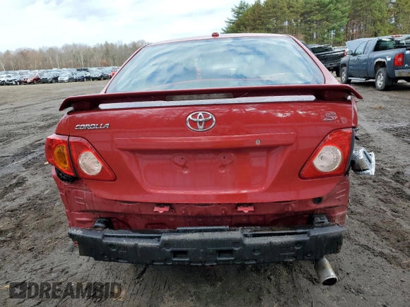 2010 Toyota Corolla with VIN 2T1BU4EE0AC445841, listed as a Copart auction lot 79291374 with 252,201 mi miles and Salvage Title. Bid and sale history available at carsss.com. Image 6.