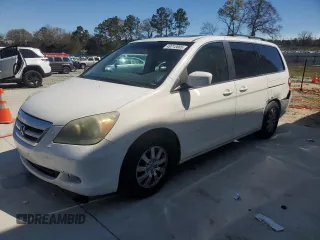 2006 Honda Odyssey Touring z VIN 5FNRL38856B032561, wystawiony jako Copart lot #49712685 z przebiegiem 236 843 mil mil oraz Szkoda całkowita • Salvage title. Historia ofert i sprzedaży dostępna na DreamBid. Obrazek 1.