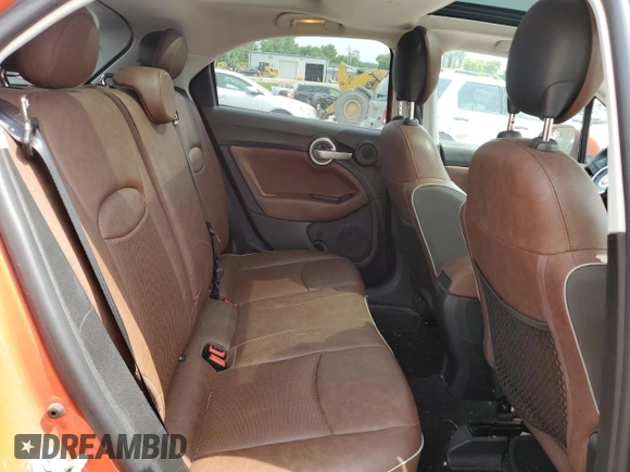 2016 FIAT 500X Lounge with VIN ZFBCFXDT9GP358436, listed as a Copart auction lot 59078905 with 123,978 mi miles and Salvage title. Bid and sale history available at DreamBid. Image 10.