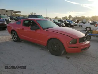 2006 Ford Mustang Standard with VIN 1ZVFT80N865182020, listed as a Copart auction lot 72378374 with Not Provided miles and Salvage Title. Bid and sale history available at carsss.com. Image 4.