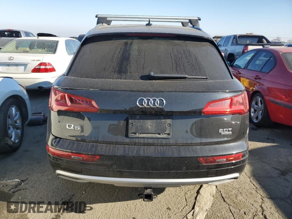 2018 Audi Q5 Premium Plus with VIN WA1BNAFY6J2011596, listed as a Copart auction lot 71643692 with 77,663 mi miles. Bid and sale history available at carsss.com. Image 6.