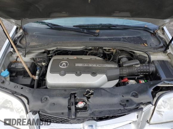 2003 Acura MDX Touring Pkg with VIN 2HNYD18603H554154, listed as a Copart auction lot 83293384 with 95,240 mi miles and Salvage Title. Bid and sale history available at carsss.com. Image 12.
