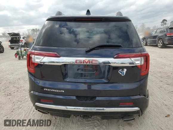 2021 GMC Acadia Denali with VIN 1GKKNPLS9MZ207900, listed as a Copart auction lot 44446035 with 13,846 mi miles and Salvage Title. Bid and sale history available at carsss.com. Image 6.