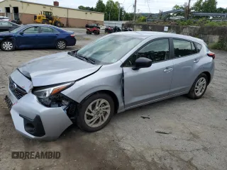 2024 Subaru Impreza with VIN JF1GUABC4R8367469, listed as a Copart auction lot 68389784 with 5,687 mi miles and Salvage Title. Bid and sale history available at carsss.com. Image 1.