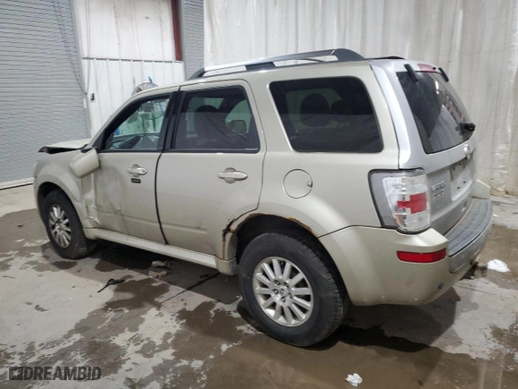 2010 Mercury Mariner Premier with VIN 4M2CN9HG9AKJ27365, listed as a Copart auction lot 75171584 with 169,193 mi miles and Salvage Title. Bid and sale history available at carsss.com. Image 2.