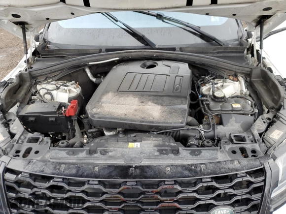2019 Land Rover Range Rover Velar R-Dynamic HSE with VIN SALYM2FX0KA222812, listed as a Copart auction lot 83140394 with 115,447 mi miles and Salvage Title. Bid and sale history available at carsss.com. Image 12.