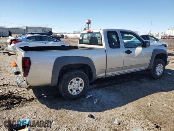 2007 Chevrolet Colorado 1LT with VIN 1GCDS19E178240038, listed as a Copart auction lot 48142505 with 135,989 mi miles and Salvage Title. Bid and sale history available at DreamBid. Image 3.