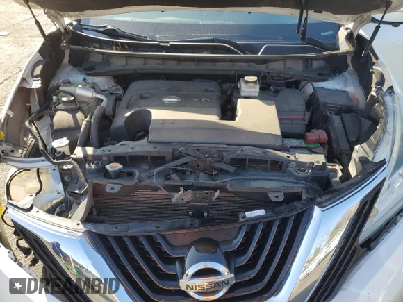 2015 Nissan Murano Platinum with VIN 5N1AZ2MH7FN205408, listed as a Copart auction lot 48922835 with 154,667 mi miles and Salvage Title. Bid and sale history available at DreamBid. Image 12.